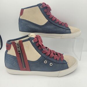 Timberland Earthkeepers Glastenbury Suede High Top Zip Trainers Sneakers 866A 6W